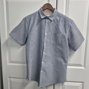 Colours Alexander Julian Men's Short Sleeve Button-Up Shirt, M Organic Cotton